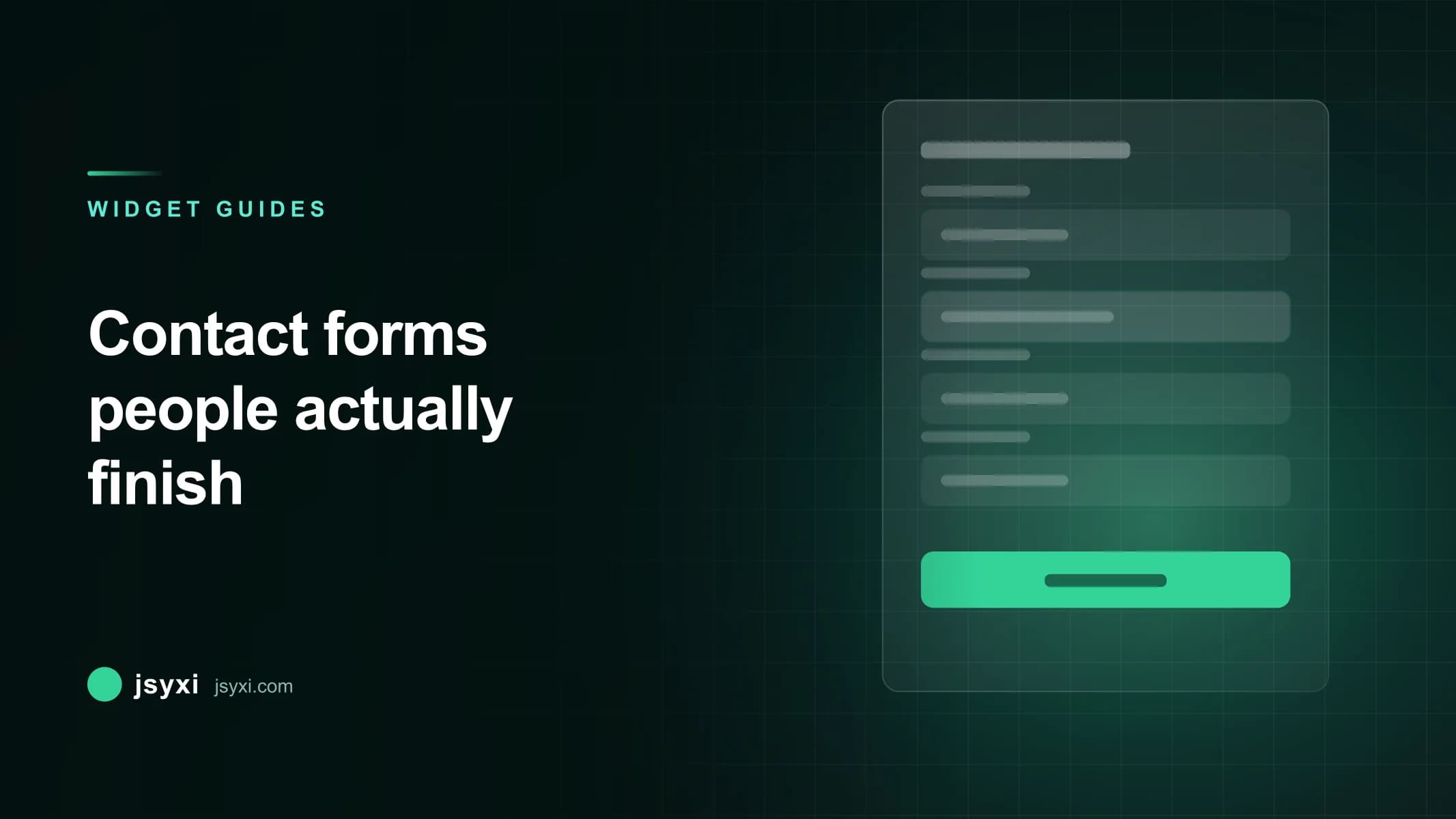 How to Add a Contact Form Without Code cover