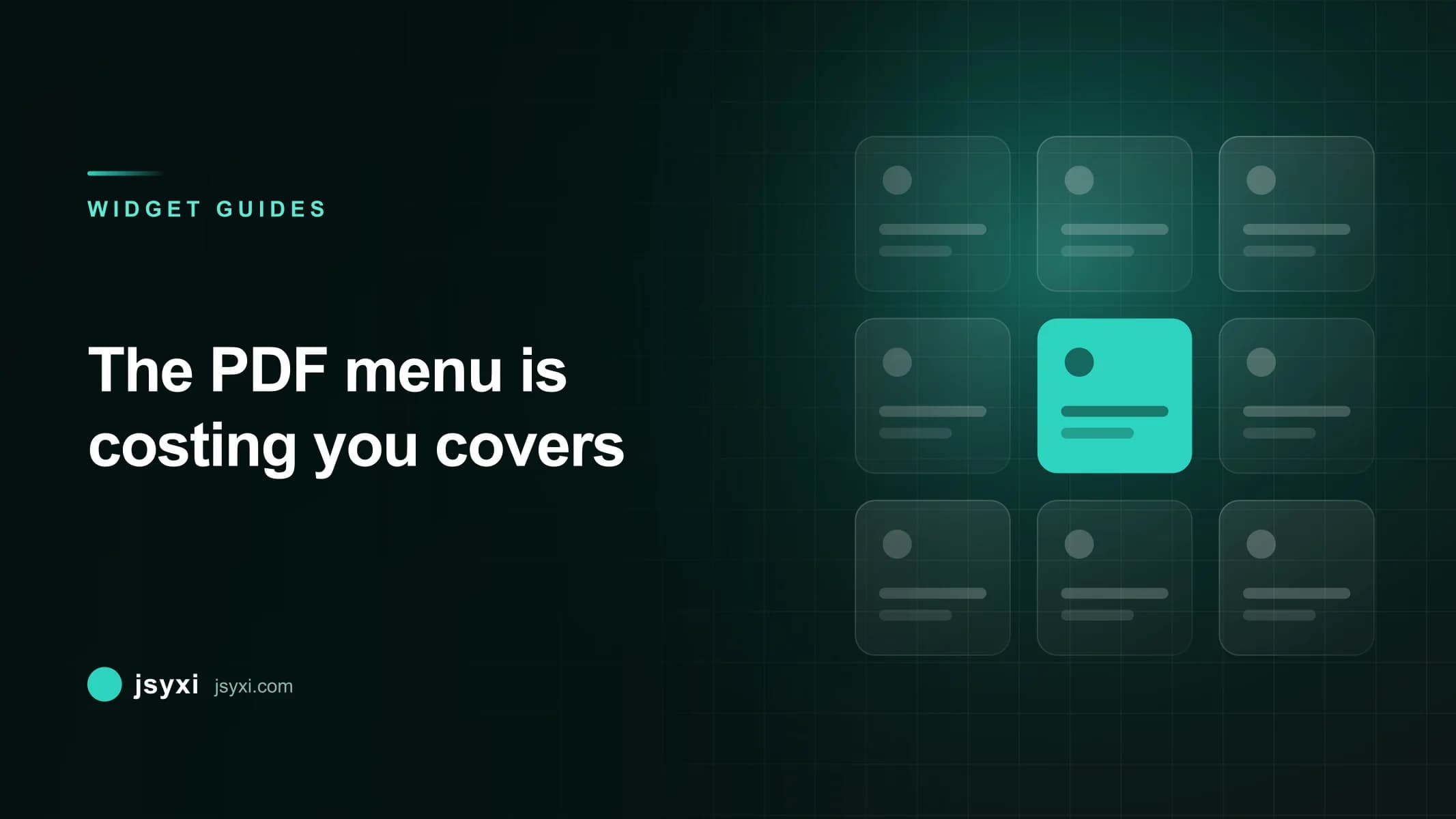How to Add a Restaurant Menu to Your Website cover