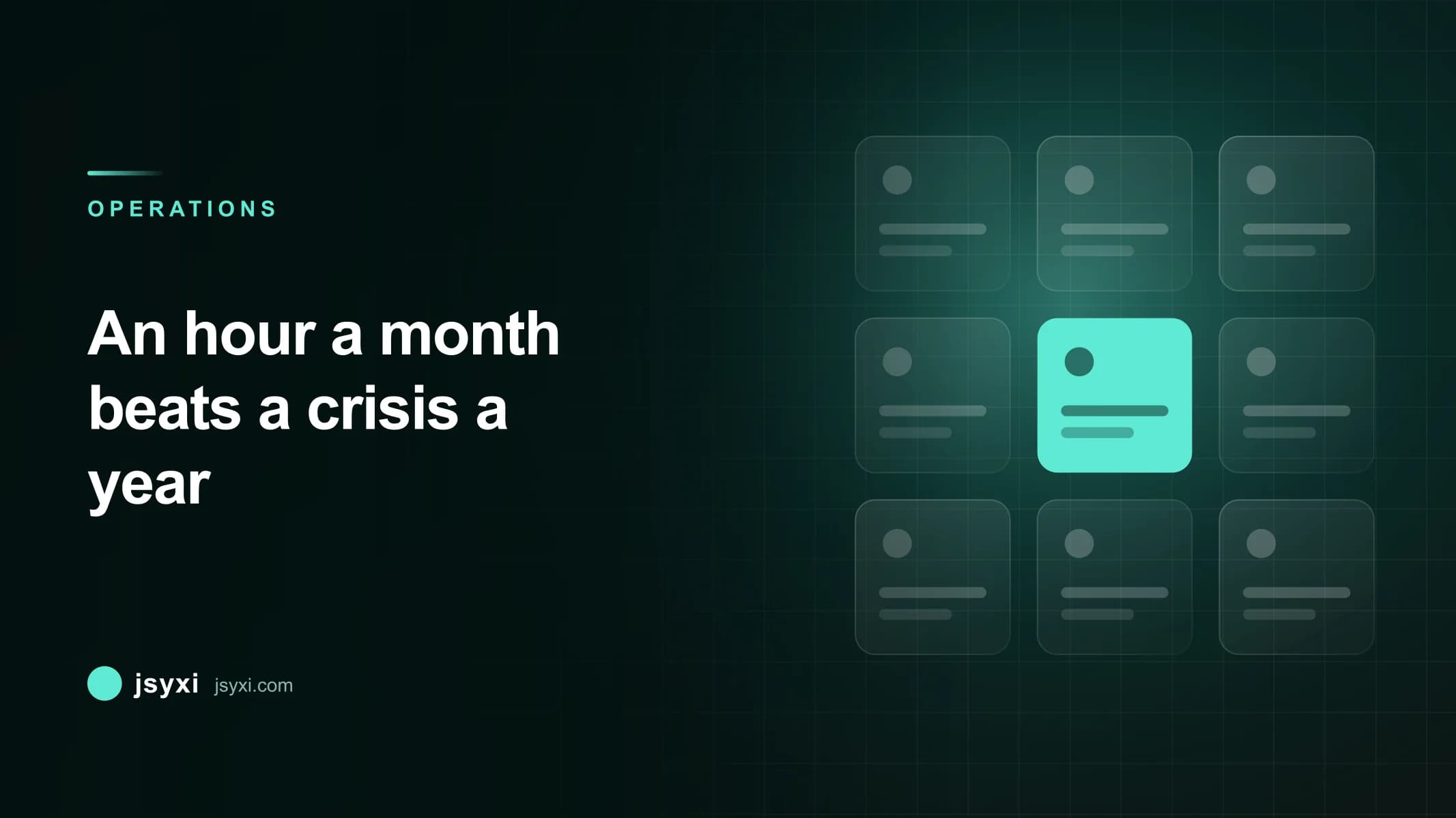 A Monthly Website Maintenance Checklist cover